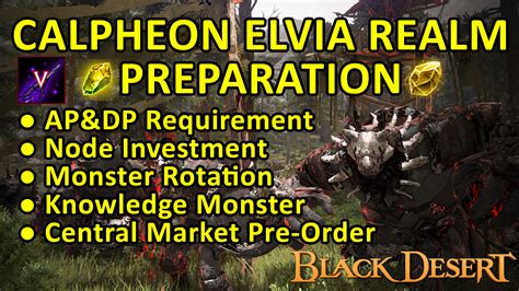 Calpheon Elvia Realm Guide .